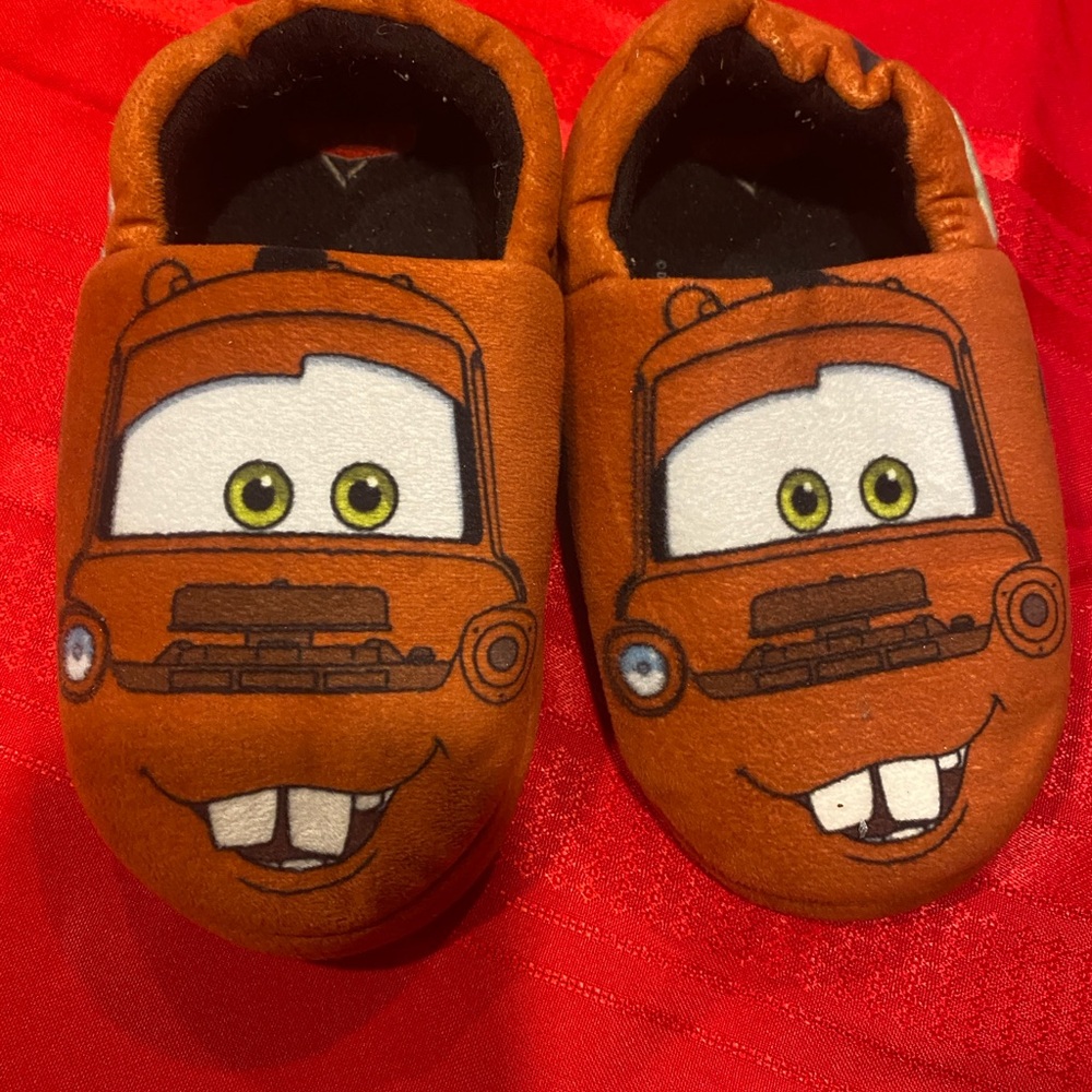 Kids' Tow Mater Cars Disney Slippers